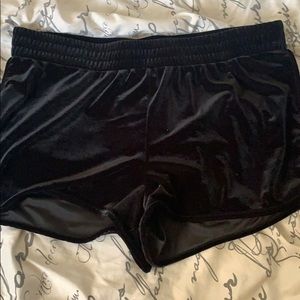 All black pj shorts